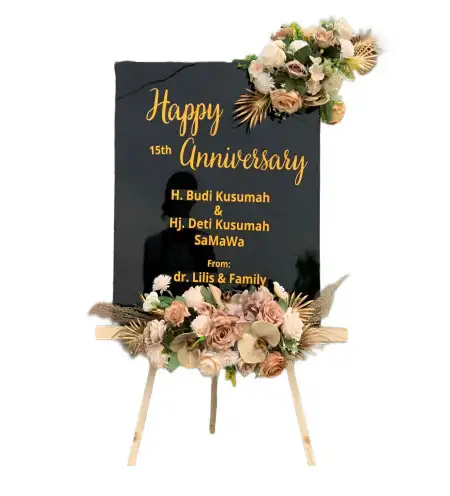 Papan Bunga Akrilik Blorong